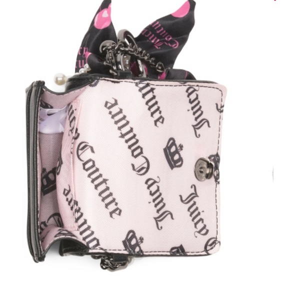 NWT Juicy Couture “Tie the Knot” Wallet on a Chain - Picture 3 of 5